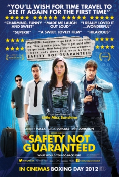  Safety Not Guaranteed (2012) Poster 
