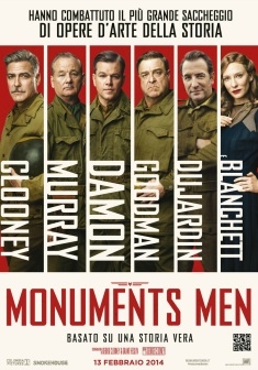  Monuments Men (2014) Poster 