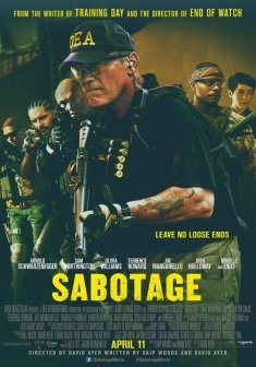 Sabotage (2014) Poster 