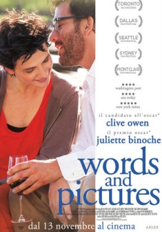  Words and Pictures (2014) Poster 