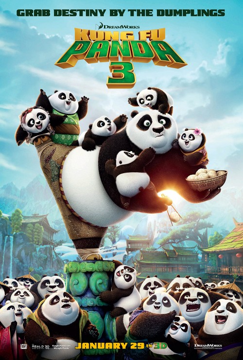  Kung Fu Panda 3 (2016) Poster 