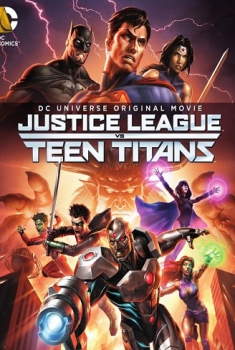  Justice League vs Teen Titans (2016) Poster 