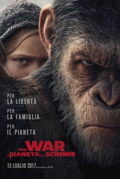  War - Il Pianeta delle Scimmie (2017) Poster 