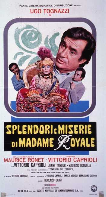  Splendori e miserie di Madame Royale (1970) Poster 