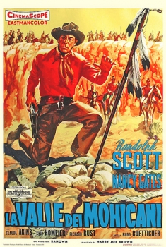  La valle dei mohicani (1960) Poster 