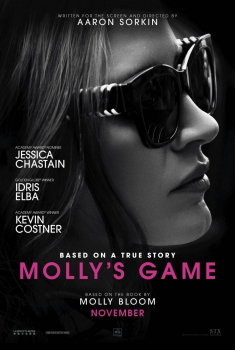  Molly's Game (2018) Poster 