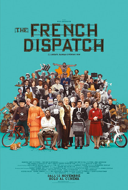  The French Dispatch (2021) Poster 