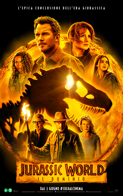  Jurassic World 3: Il Dominio (2022) Poster 