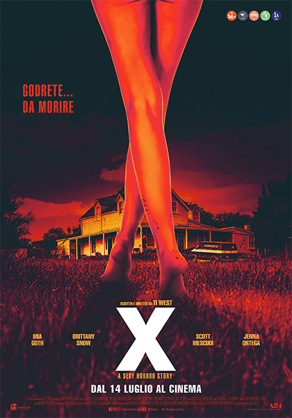  X - A Sexy Horror Story (2022) Poster 