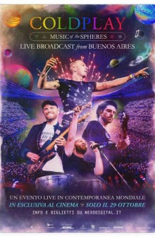  Coldplay: Music of the Spheres, Live broadcast from Buenos Aires (2022) Poster 