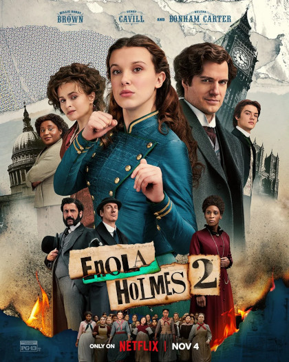  Enola Holmes 2 (2022) Poster 