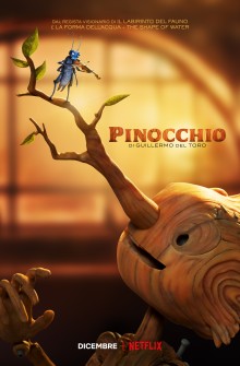  Pinocchio di Guillermo del Toro (2022) Poster 