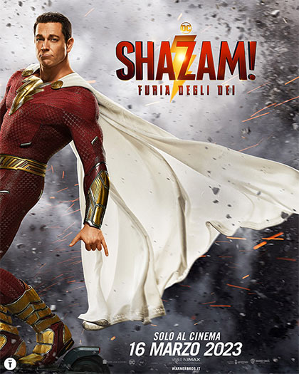  Shazam! 2 Furia degli Dei (2023) Poster 